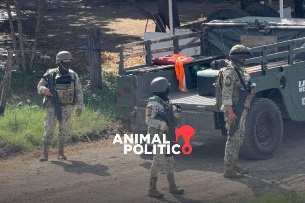 Ejército rescata a 20 personas privadas de la libertad en Culiacán; aseguran armas en inmueble