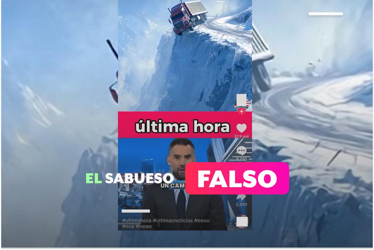 El accidente de un camión con 18 migrantes en la I-70 de Estados Unidos nunca ocurrió