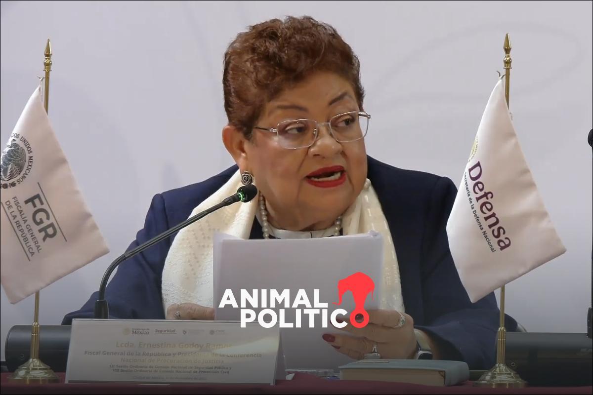 Ernestina Godoy anuncia reestructura de la FGR; promete coordinación plena con la estrategia nacional de seguridad
