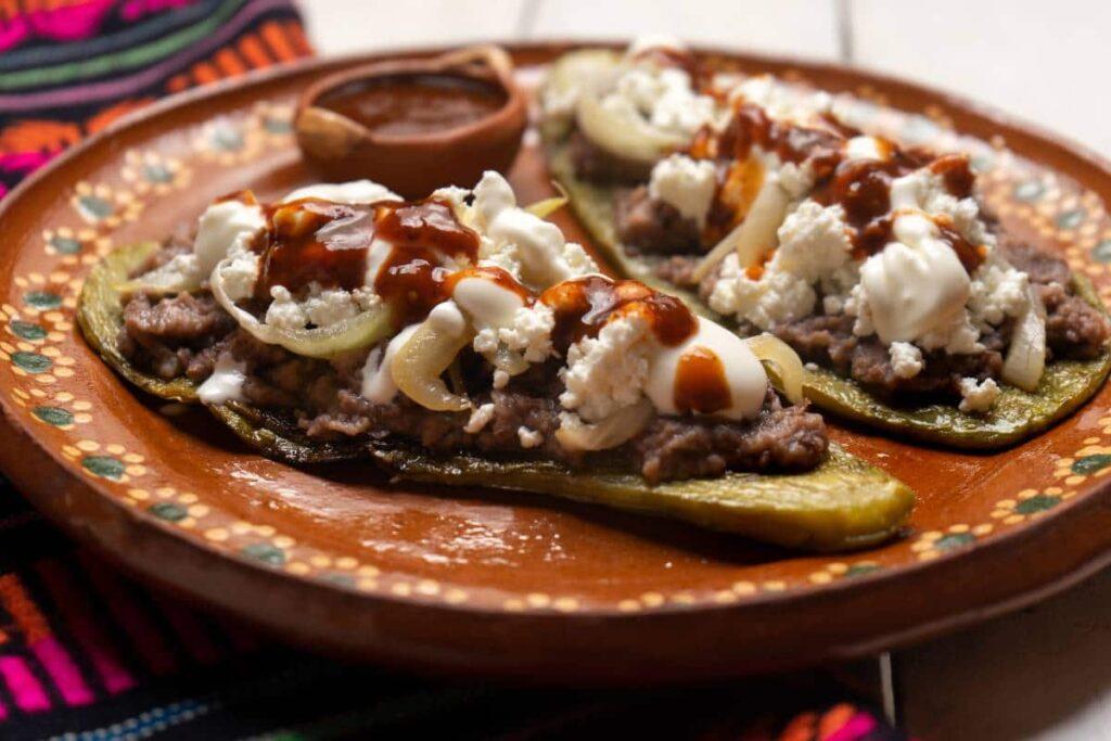 Cena ligera: Huarache de Nopal para dormir mejor y sin pesadez