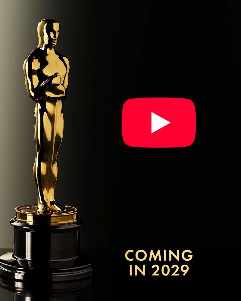 Imagen: ¡Es oficial! Los Oscar irán por YouTube desde 2029
