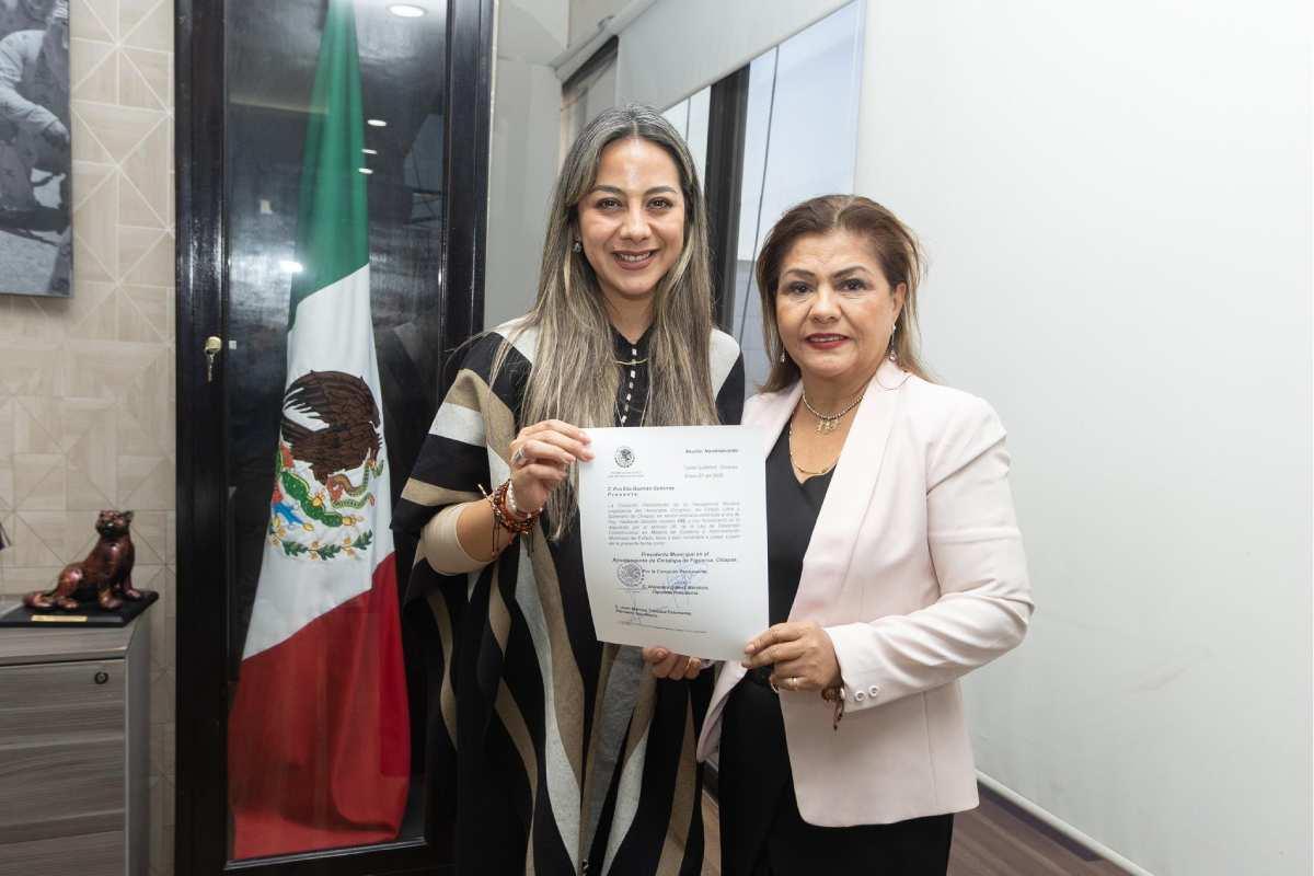 Congreso de Chiapas nombra a Eva Guzmán como alcaldesa de Cintalapa tras detención de edil