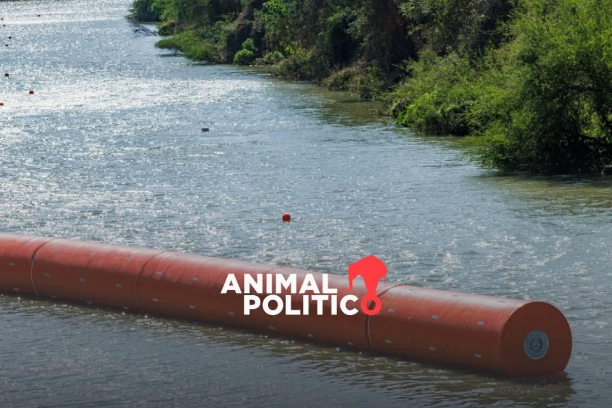 Embajada de EU en México advierte a migrantes sobre muro “flotante” en la frontera; “regresa, serás detenido y deportado”, afirma