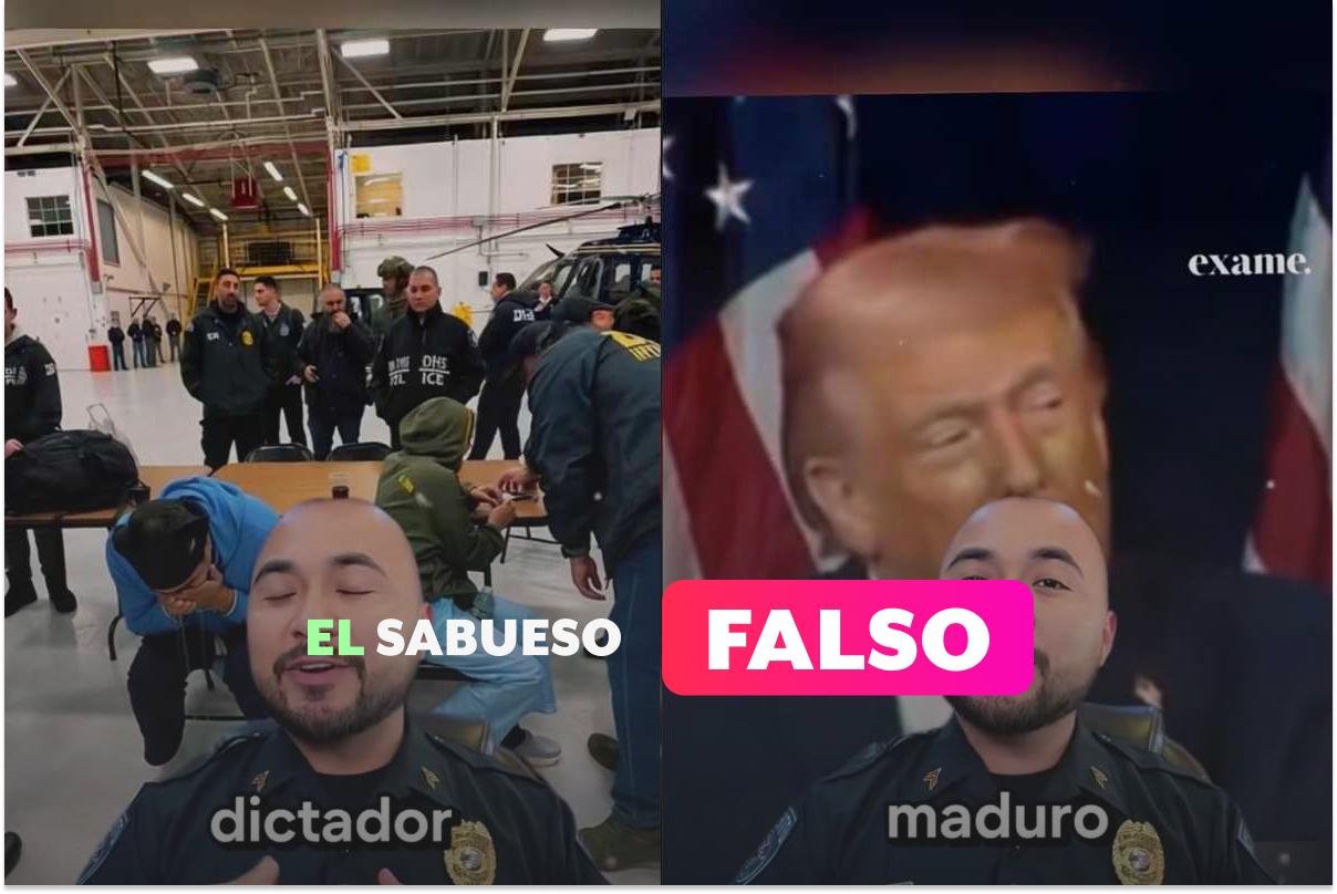 Es falso que Maduro recibió sentencia condenatoria; también es falso que Trump anunció su liberación
