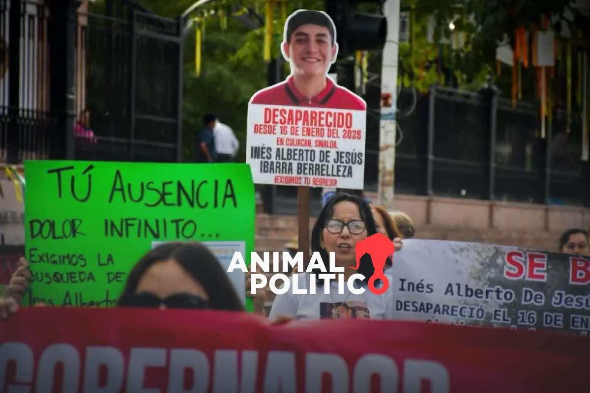 Inés Alberto se habría graduado este año; en cambio, su familia marcha para exigir su localización con vida en Culiacán