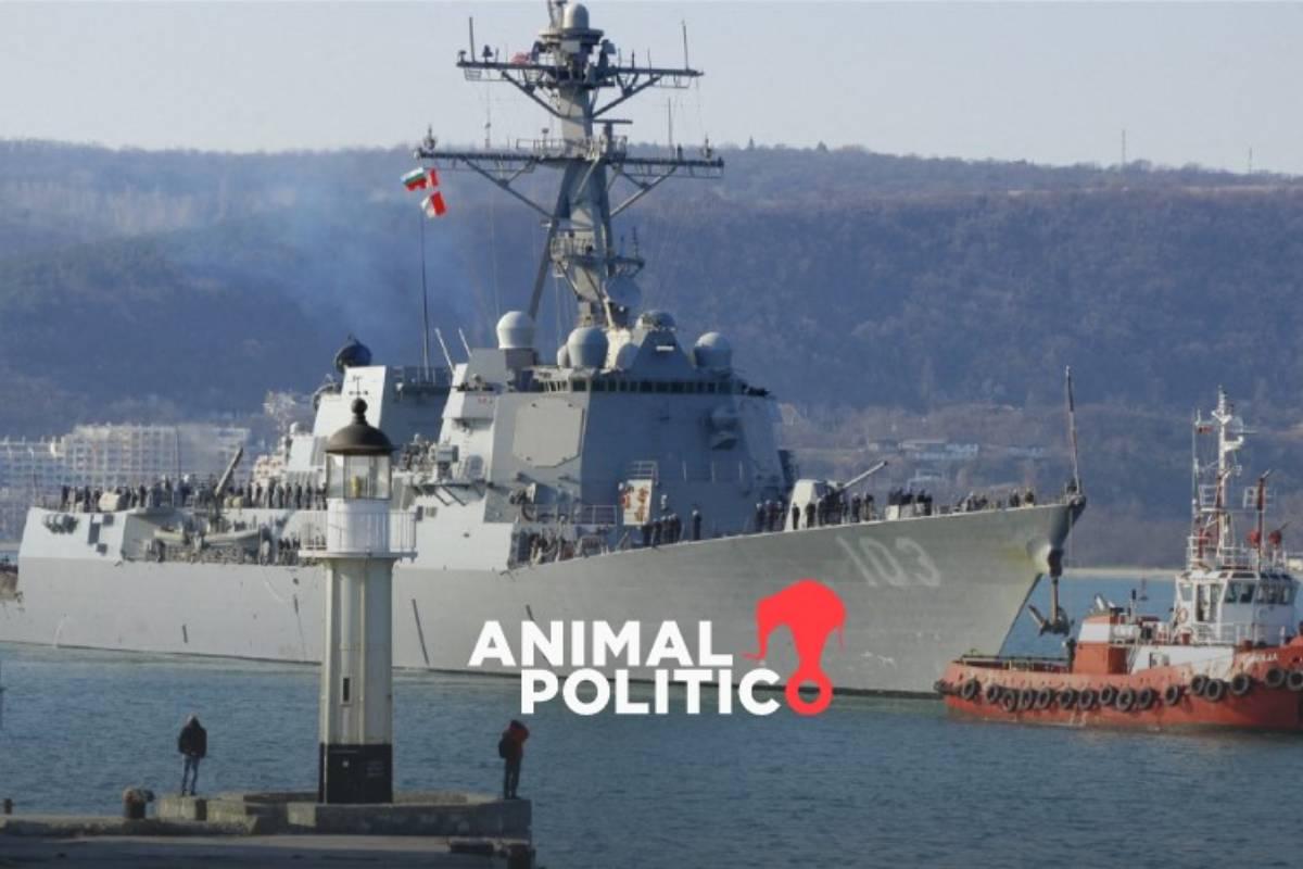 EU investiga colisión de dos buques de la Marina en el mar Caribe que dejó dos elementos heridos