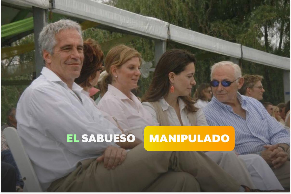 María Corina Machado no aparece en una foto junto a Jeffrey Epstein; la imagen fue modificada digitalmente