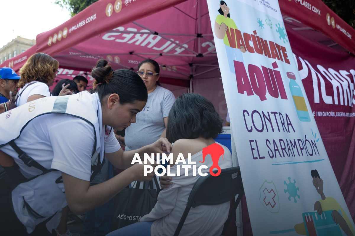 Brote de sarampión no es por decisiones de un gobierno en particular, es un problema global: Secretaría de Salud