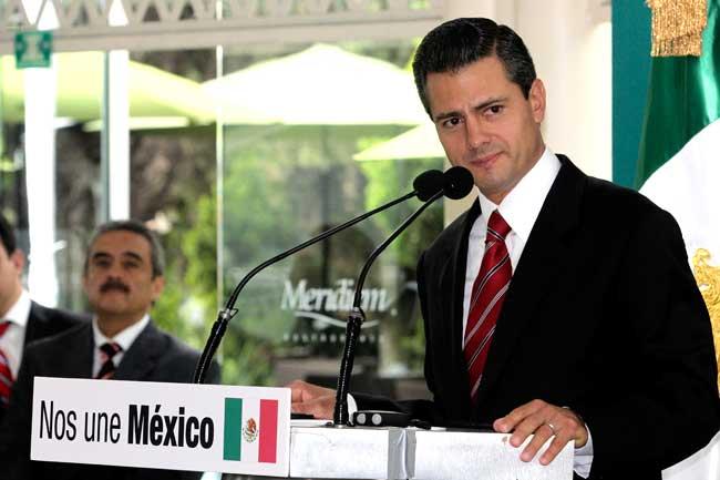 Pide Peña Nieto a Congreso ser responsable