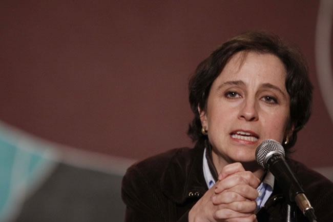 Aristegui denuncia campaña de hostigamiento (audio)