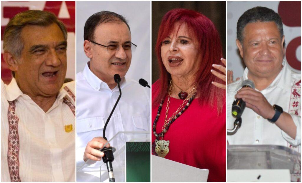 Raíces tricolor: gobernadores y gobernadoras de Morena, con años de trayectoria en el PRI