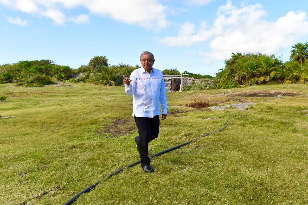 Se compraron 1,200 hectáreas para construir el nuevo aeropuerto de Tulum: AMLO