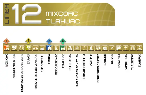 Calderón y Ebrard inauguran juntos la Línea 12 del Metro