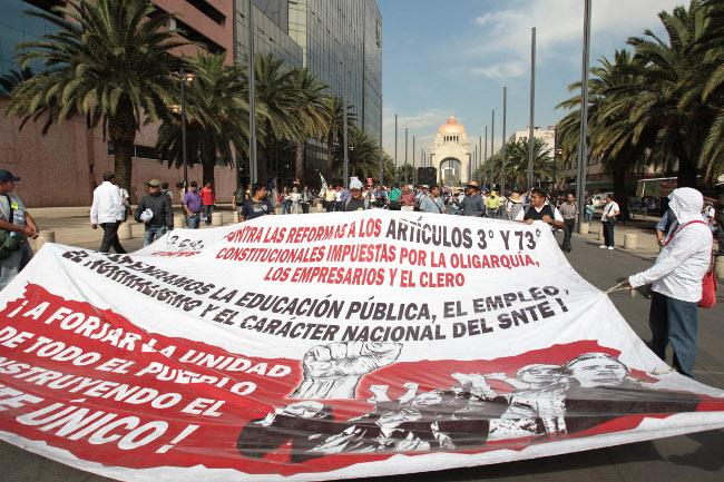 CNTE discute esta tarde qué sigue en los próximos días