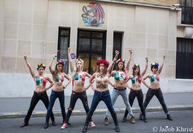 Femen México envía carta a EPN y Mancera