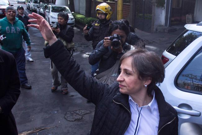 Así reportan el despido de Carmen Aristegui en el mundo