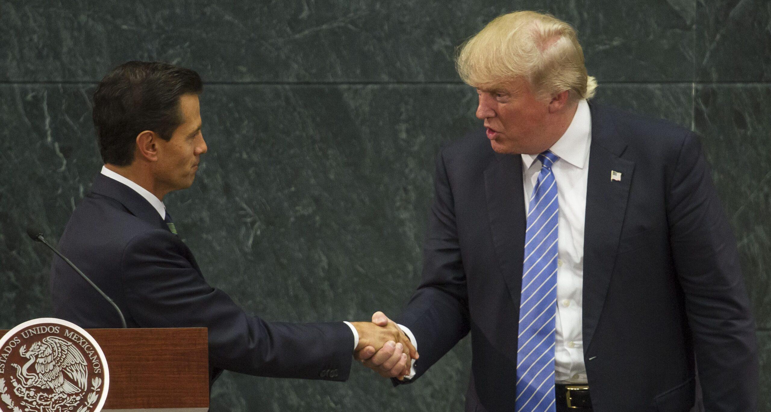 Las cartas a Trump y Clinton: así invitó Peña a los candidatos presidenciales de EU