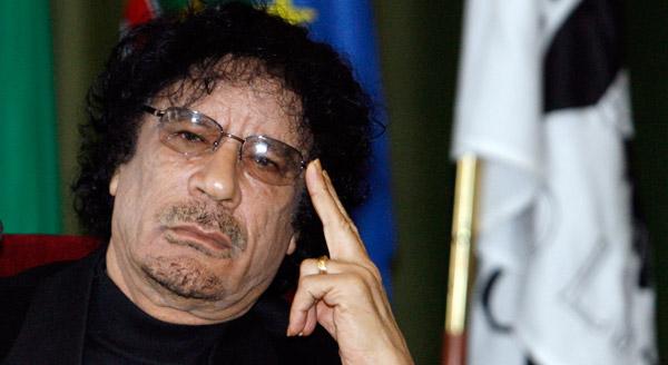 Gadafi, su esposa y sus tres hijos se encuentran en Argelia