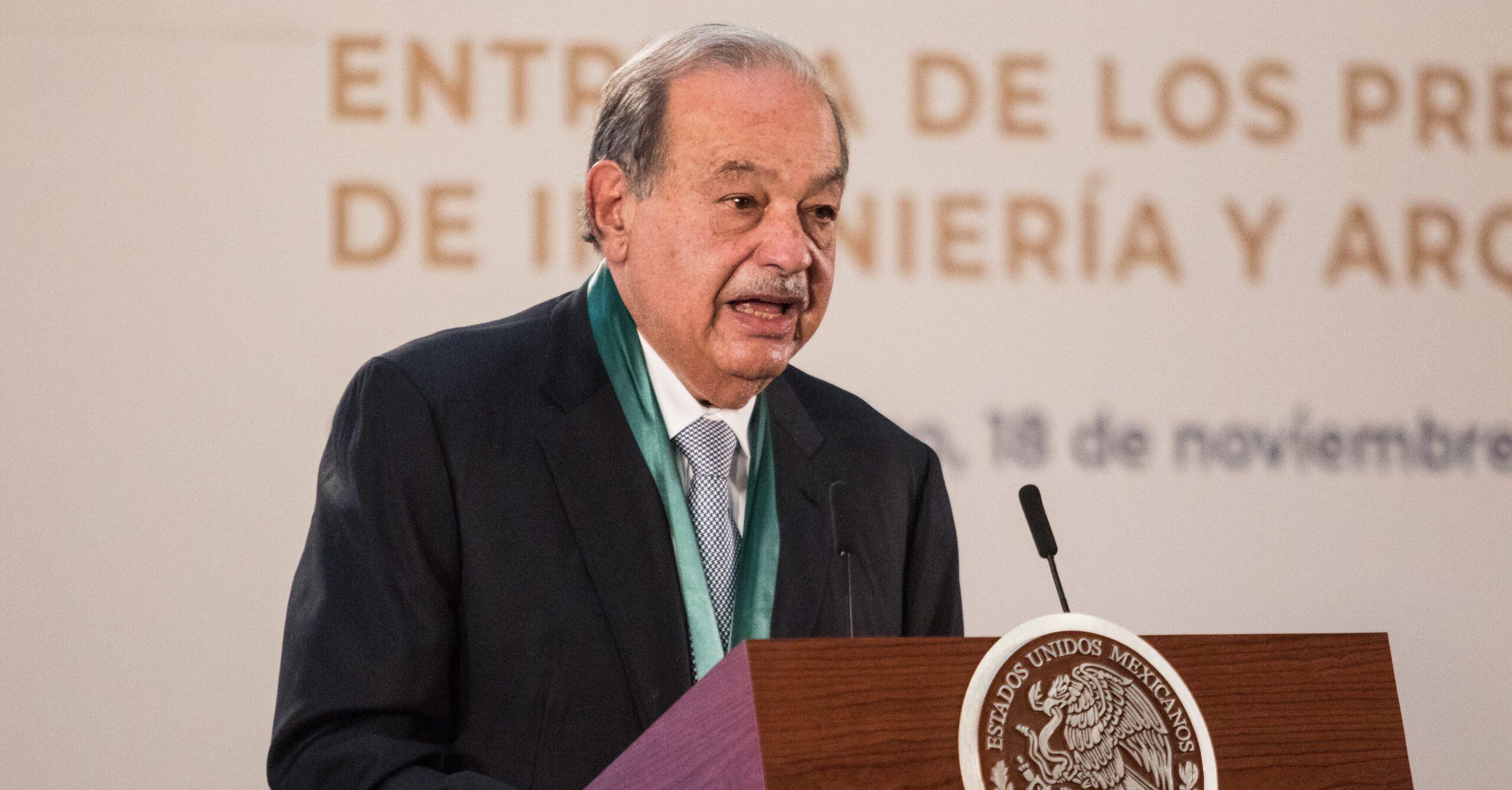 Carlos Slim dice que México necesita “una sacudida” y más infraestructura para crecer
