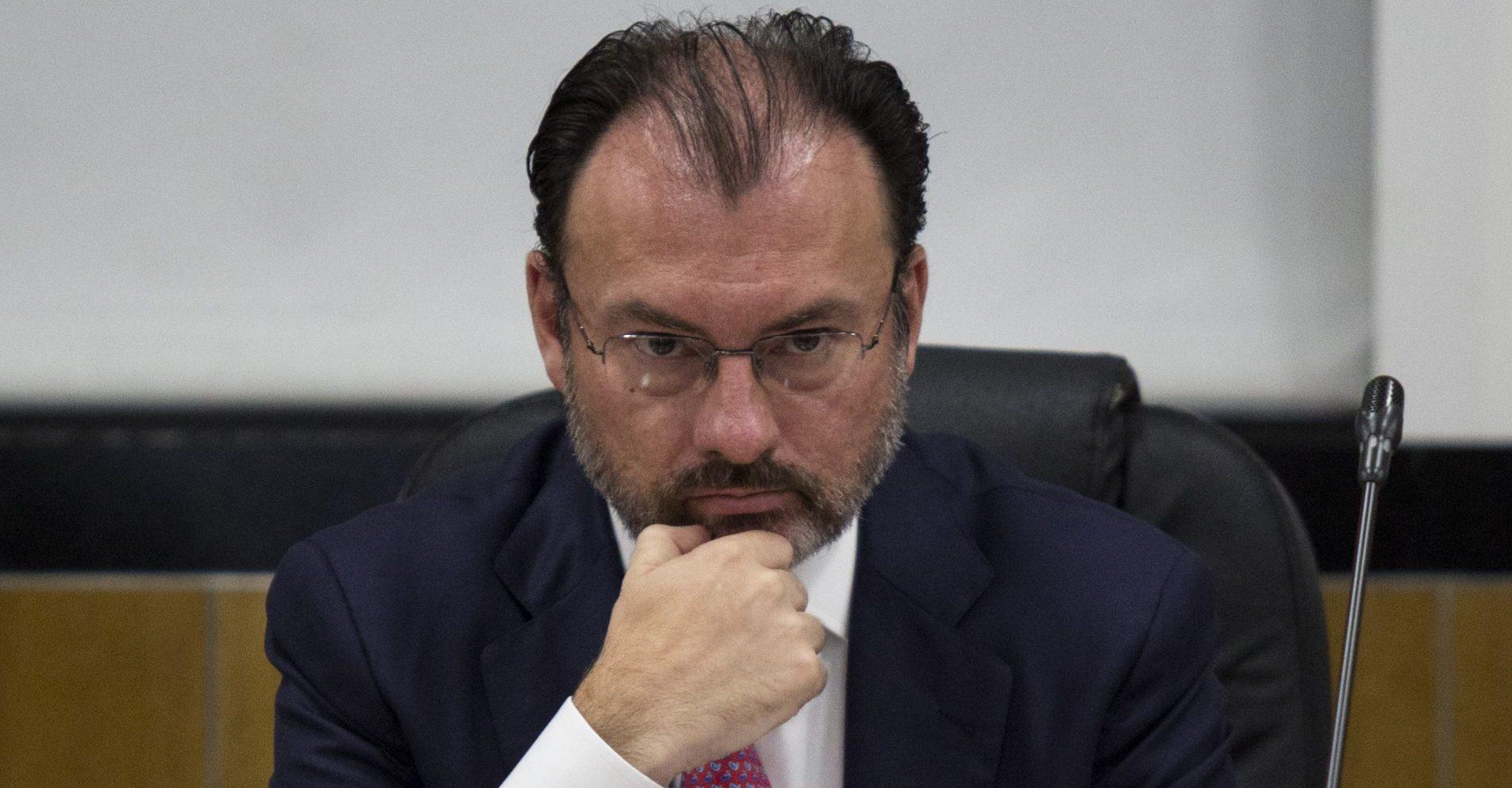 SFP inhabilita por 10 años a Luis Videgaray por mentir en declaraciones patrimoniales