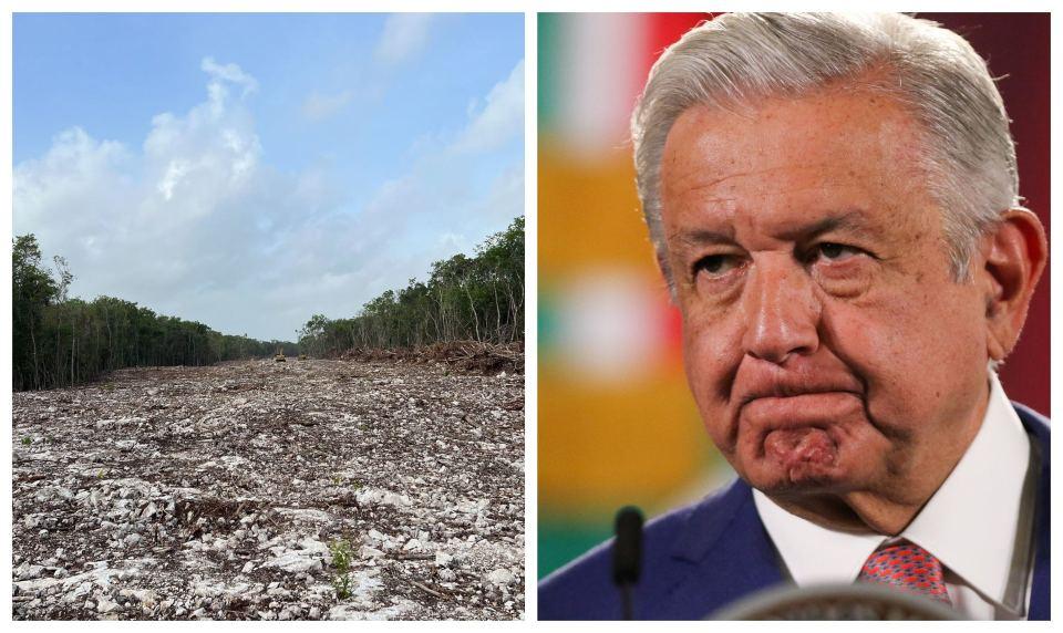 “No van a poder detenernos”: AMLO anuncia acciones legales para que no proceda la suspensión del Tren Maya