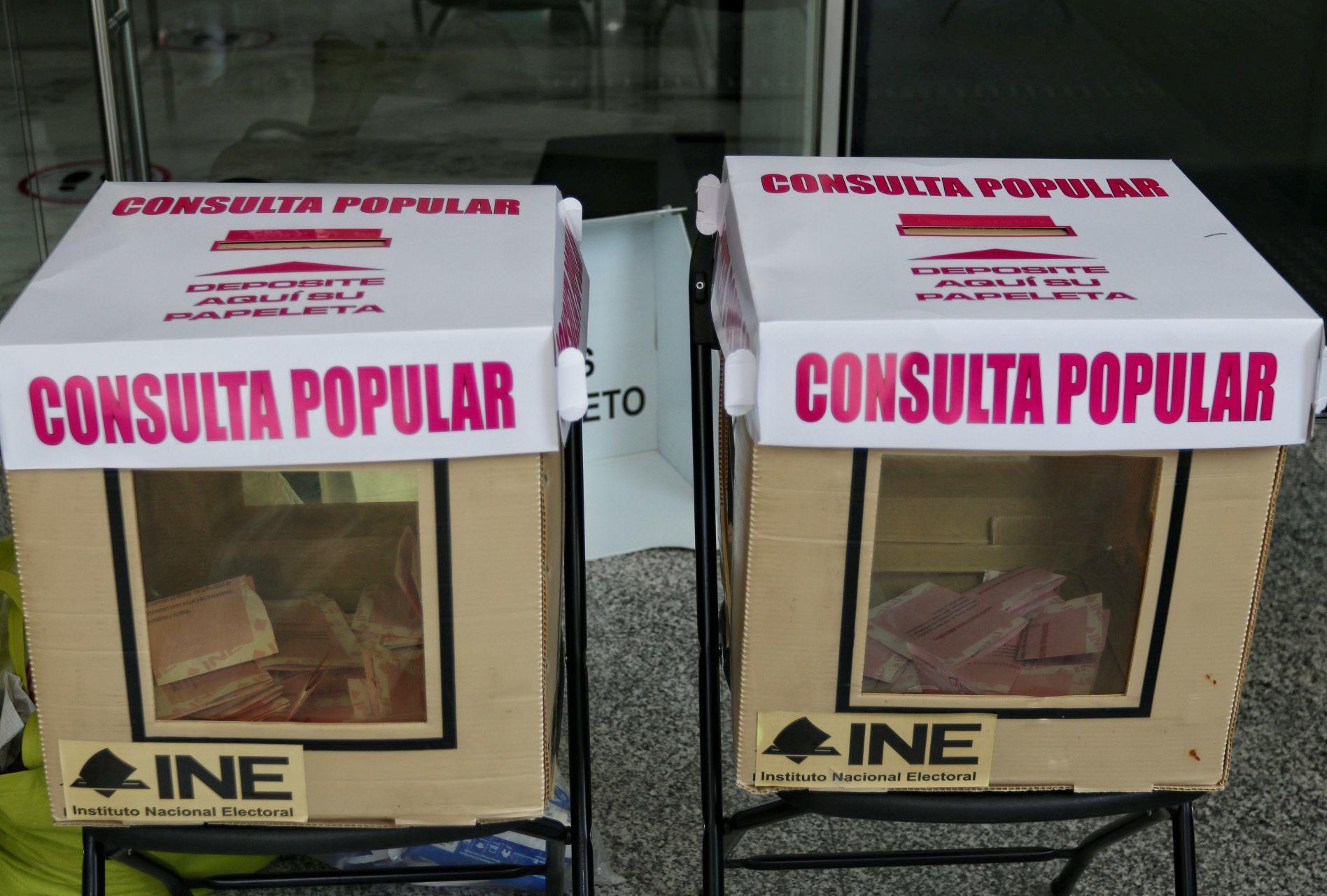 Se instalaron 99.98% de mesas receptoras para Consulta Popular; siete quedaron pendientes, informó INE