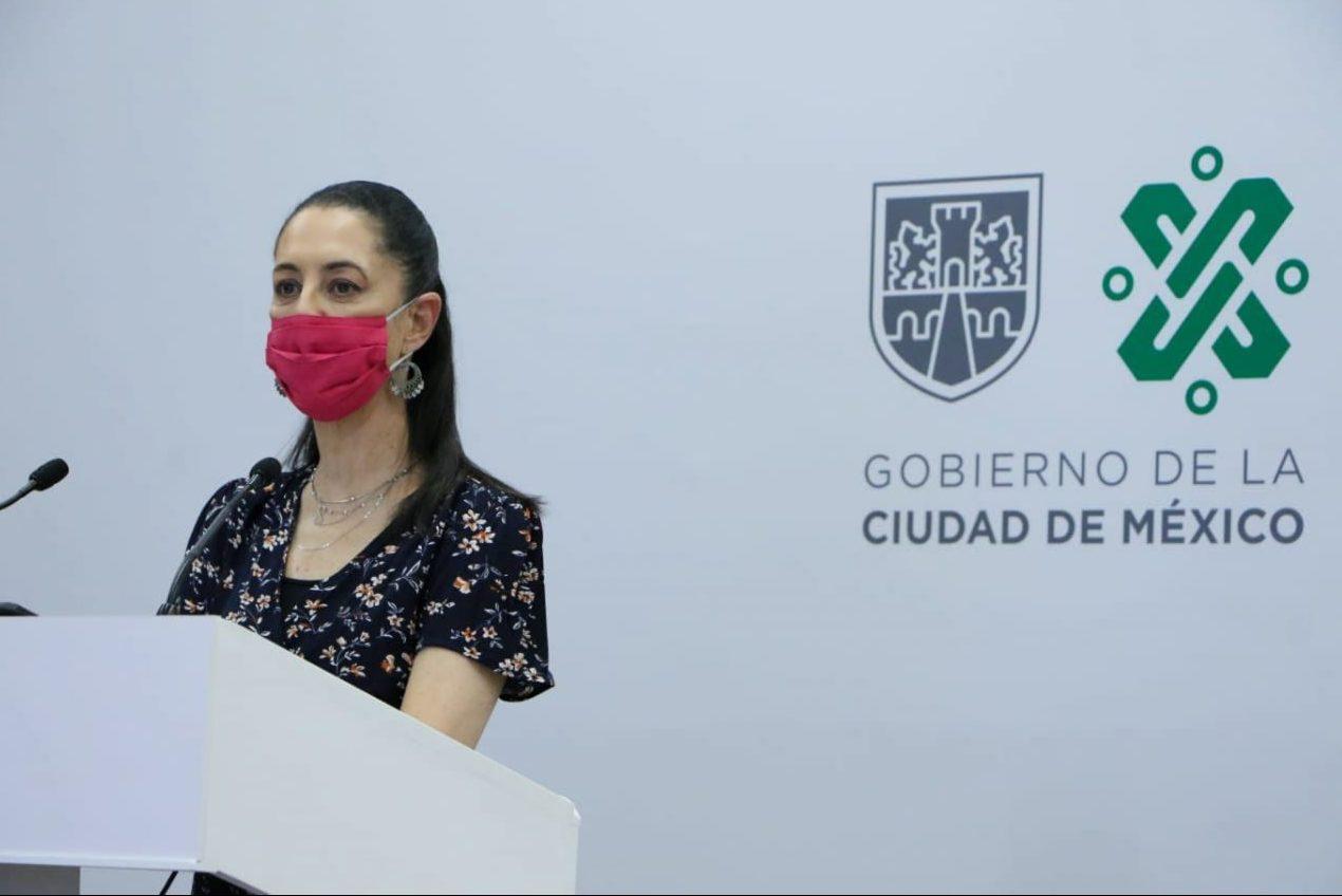 Sheinbaum anuncia que salió negativo en la prueba de COVID-19