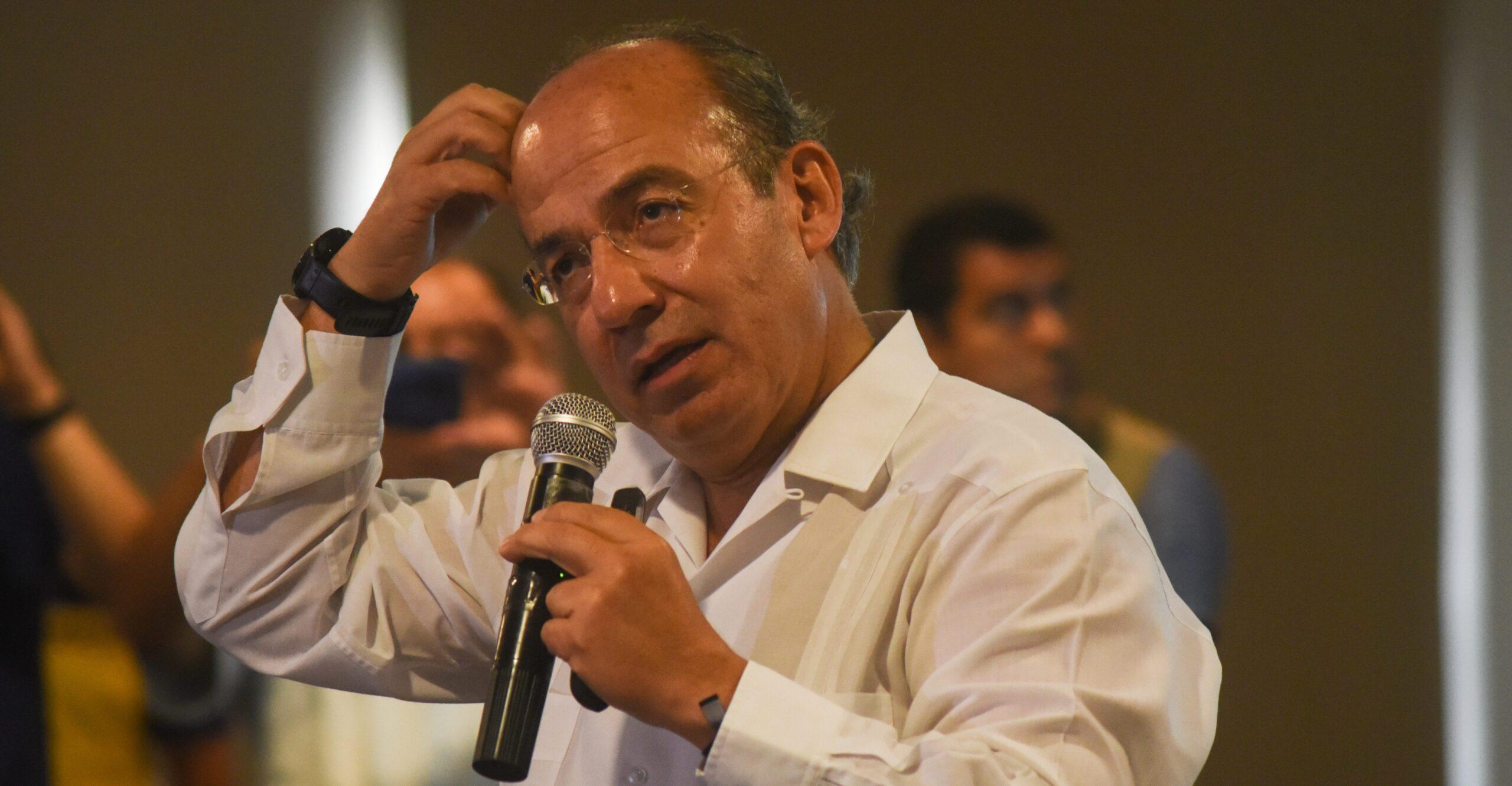 “México se está quedando sin autoridad”: Calderón critica la inseguridad en el país
