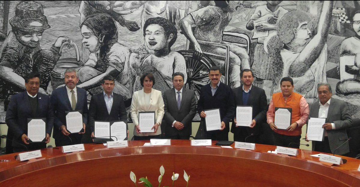 7 partidos firman Pacto de Civilidad en CDMX; Morena lo rechaza y pide justicia tras agresiones