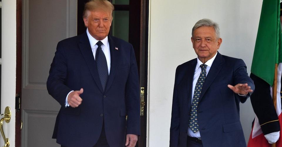 Frente a frente: AMLO y Trump se encuentran en la Casa Blanca e inician su primera reunión