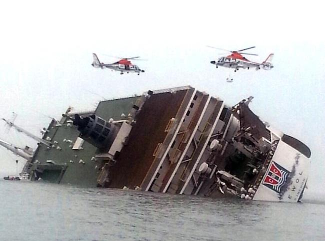 Así rescataron a pasajeros del barco hundido en Corea del Sur