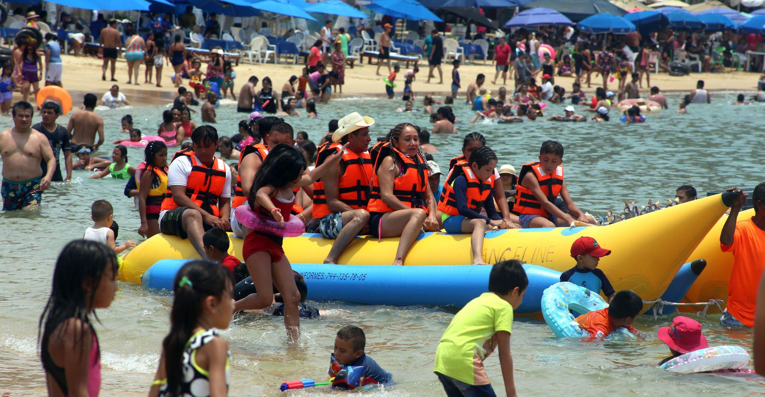 Cinco playas de Acapulco no son aptas para nadar por alto nivel de bacterias