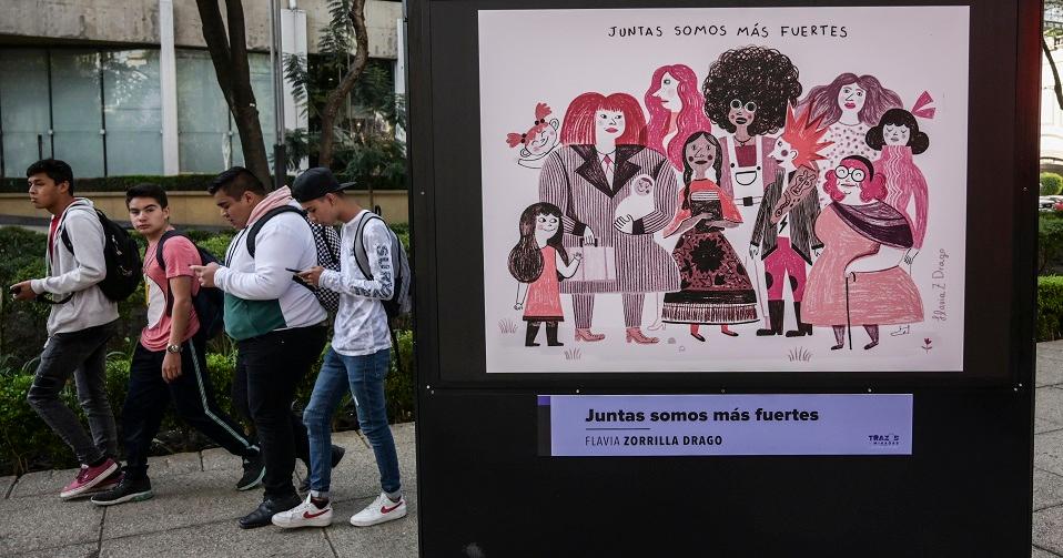 ‘Nunca imaginé ver algo así, una ciudad sin mujeres’: Así se vivió el paro del 9M en la capital