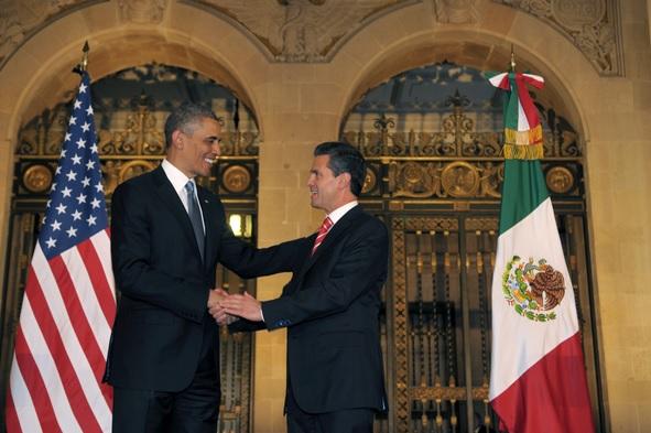 Obama y Peña Nieto discuten crisis de niños migrantes