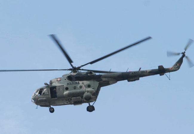 Trasladan al Z-40 a penal federal en helicóptero de la Marina