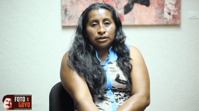 Esposa de Gregorio Jiménez agradece apoyo de #FotosXGoyo