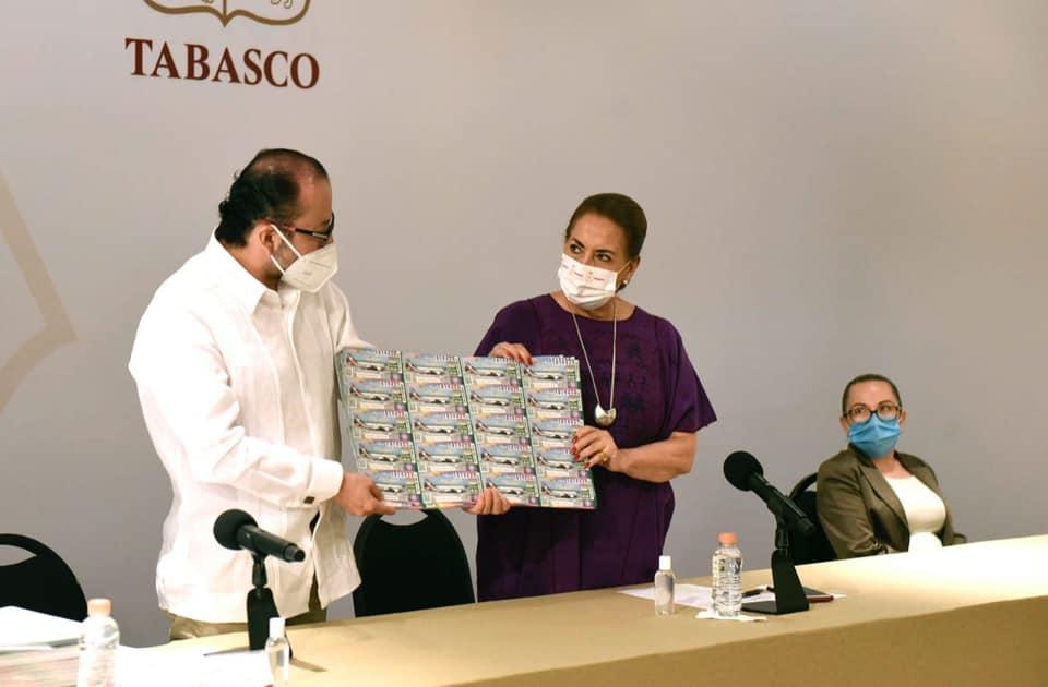 Insabi compra boletos de la rifa del avión presidencial y los dona a hospitales de Tabasco