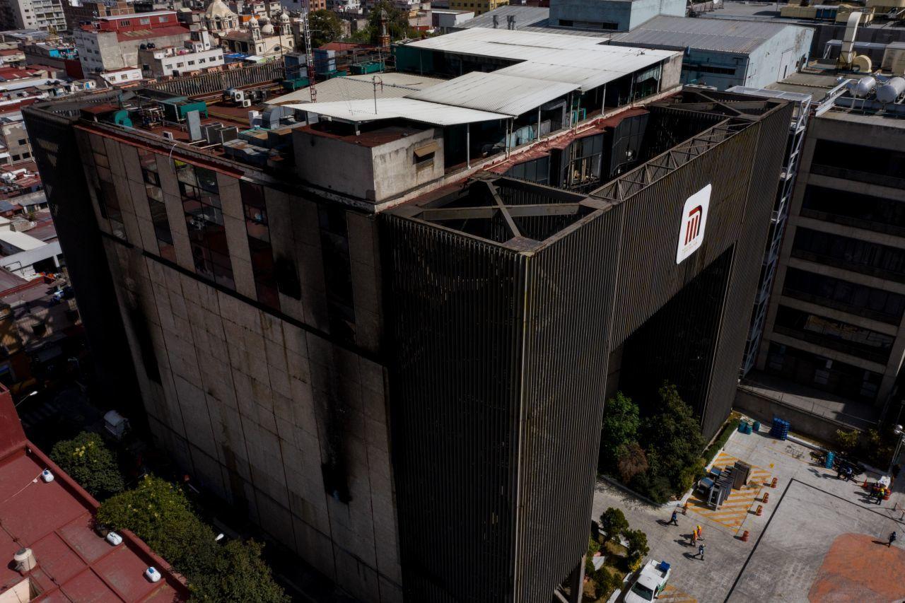 15 meses después, aseguradora paga mil mdp por incendio en ‘cerebro’ del Metro en CDMX
