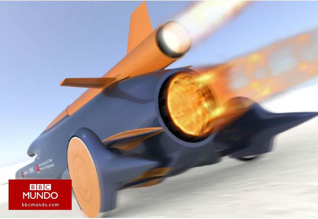 Un cohete, un jet y un motor de F1 para romper el récord de velocidad