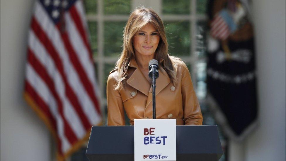 “Be Best”: en qué consiste la nueva campaña de la primera dama de EE.UU., Melania Trump, y por qué algunos la cuestionan