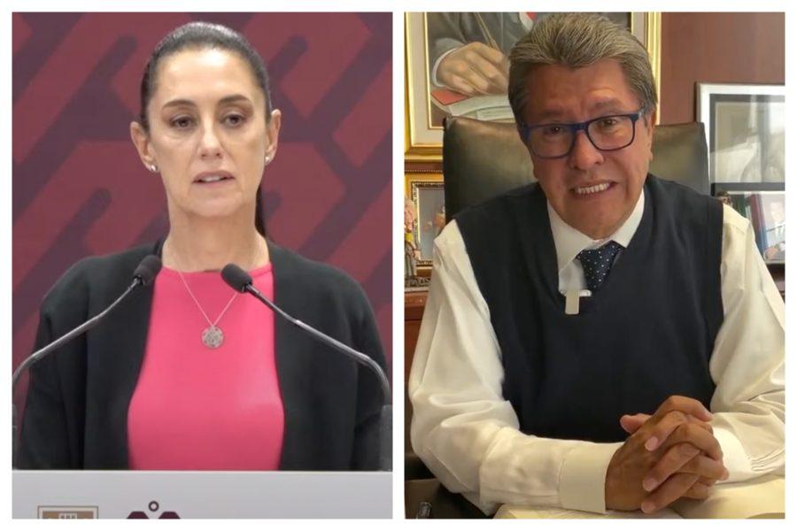 Morena: Sheinbaum ve “casos aislados” en anomalías de elección; Monreal: “hubo prácticas que siempre hemos combatido”