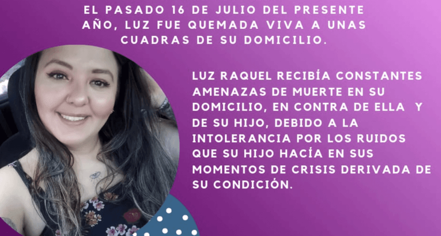 Luz Raquel fue agredida y quemada en Zapopan, Jalisco; murió este martes, sin que haya detenidos