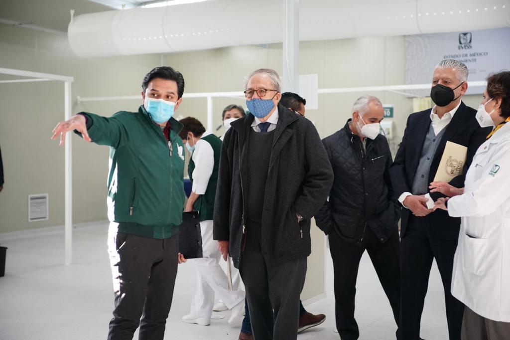 Inauguran Centro de Atención Temporal COVID en Naucalpan; tendrá 40 camas