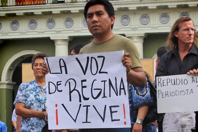 Anuncian creación de comisión especial para investigar muerte de Regina Martínez