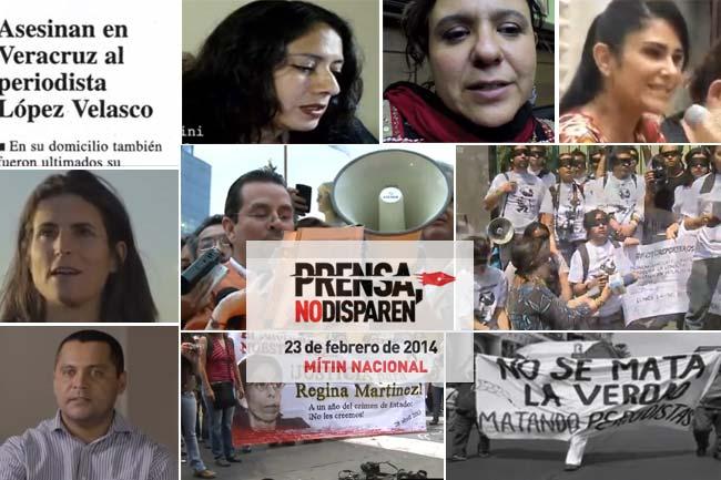 5 videos sobre la violencia contra periodistas en México