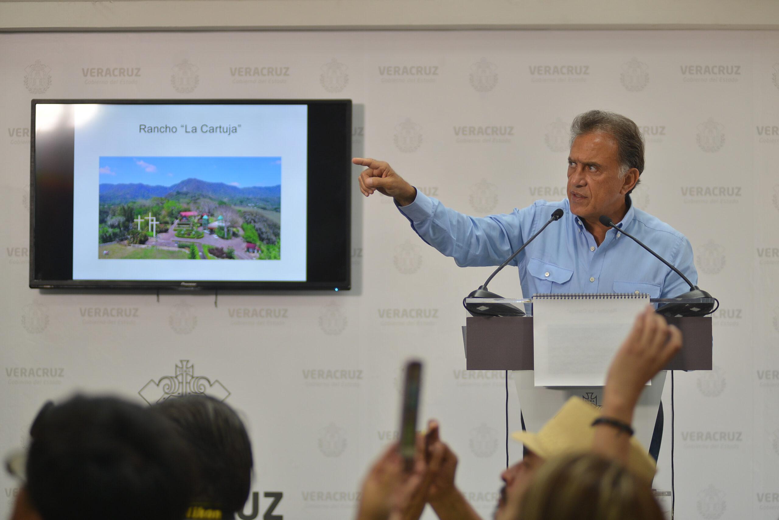 Aseguran rancho vinculado al exsecretario de Seguridad de Veracruz