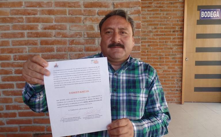 Aparece candidato independiente de Palmar de Bravo, Puebla, reportado como secuestrado