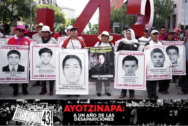 Caso Ayotzinapa: sin sentencias y sin procesados por desaparición forzada