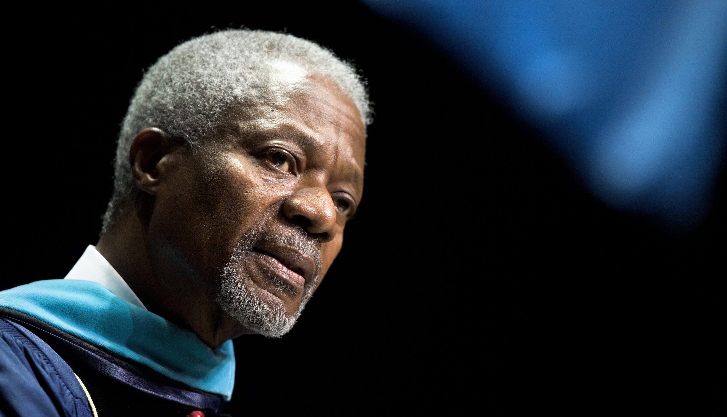 Muere Kofi Annan, el ex secretario general de la ONU llamado la estrella de la diplomacia