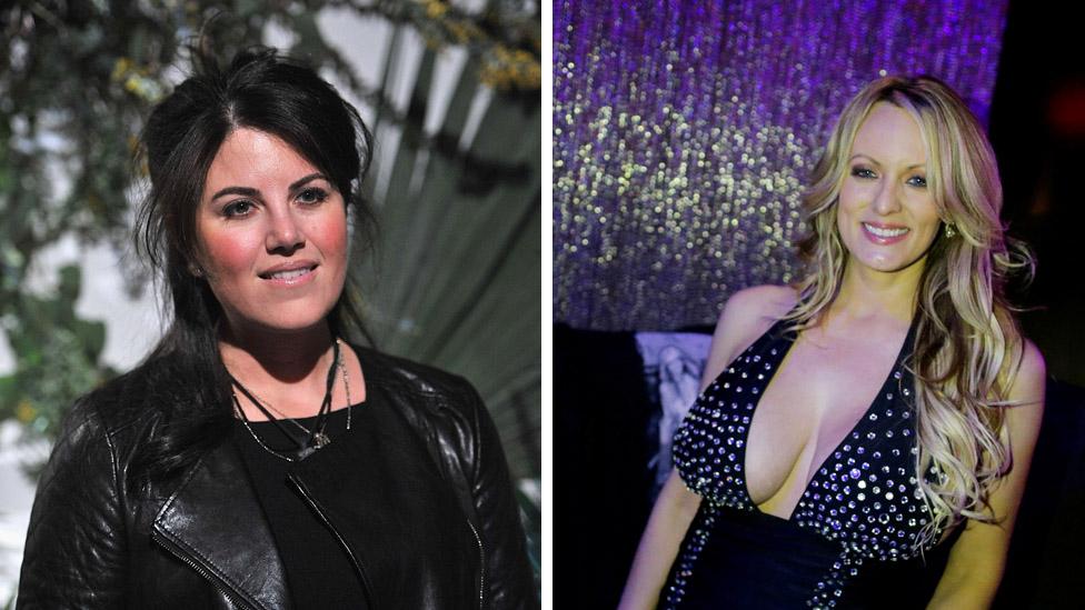 Monica Lewinsky y Stormy Daniels: dos escándalos políticos ocurridos en dos eras distintas